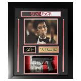 Scarface Display W/ Props & Facsimile Signature