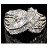 Platinum Brilliant 1.00 ct Natural Diamond Ring