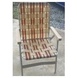 Vintage Aluminum Lawn Folding Chair