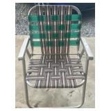 Vintage Aluminum Lawn Folding Chair