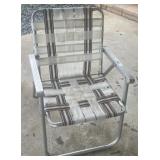 Vintage Aluminum Lawn Folding Chair