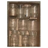 (10) Assorted Jars