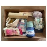 Tray Lot Of Consisting Of Modesa Skin Cream, Bath
