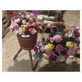 2 Artificial Flower Arrangements