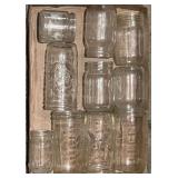 (10) Assorted Jars