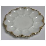Vintage Anchor Hocking Deviled Egg/Oyster Plate