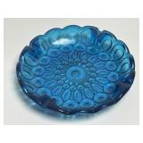 21Vintage 1970ï¿½s L E Smith Moon And Star Teal Aqua