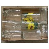 8 Assorted Glasses