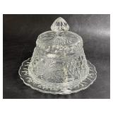 EAPG Grape & Cable Butter Dish