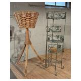 2 Large Plant Stands