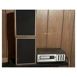 Soundesign 8 Track Stereo w/ Speakers