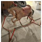 Vintage Hobby Horse As Pictured
