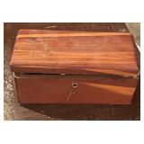 Mini Lane Cedar Chest W/ Contents (Latch Damaged)