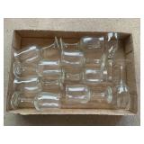 Tray Lot Of 10 Stemware