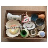 Tray Lot Of Assorted Decor & More