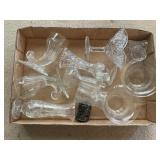 Tray Lot Of Assorted Vases & More
