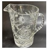 Anchor Hocking Star Of David Water Pitcher