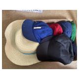 Tray Lot Of 7 Assorted Hats