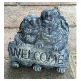 Concrete Rabbit Welcome Garden/Yard Decor