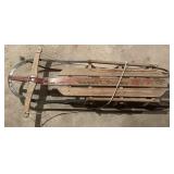 47" Vintage Rocket Plane Sled (As Pictured)