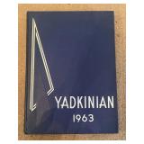 Yadkinian 1963 Yadkinville High School Year Book