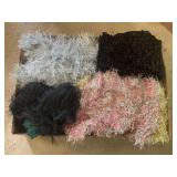 Tray Lot Of (9) Assorted Scarves