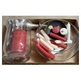 Assorted Candles & Candle Holders