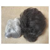 (2) Assorted Wig/Hair Piece
