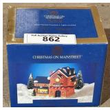 Christmas On Mainstreet Hand Painted Porcelain