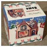 Holiday Style Lighted Hand Painted Home