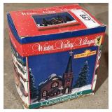 Winter Valley Villages Porcelain Lighted House