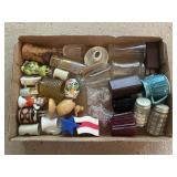 Tray Lot Of Assorted Toothpick Holder & Salt &