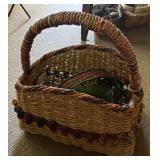 Large Decorative Woven Basket