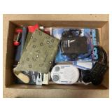 Tray Lot Consisting Of Cassette Player, Stereo