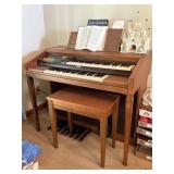 Lowrey Mardi Gras Organ & Hymbooks (Castle not