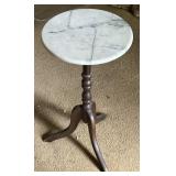 Marble Top Plant Stand