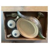 Tray Lot Of Assorted Items Including Center