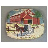 6 1/2ï¿½ x 7 1/2ï¿½ Pennsylvania Dutch Country