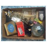 Tray Lot Consisting Of Folding Opera Glass, Evan