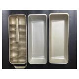 Vintage Ice Cube Tray Metal Aluminum Frigidaire