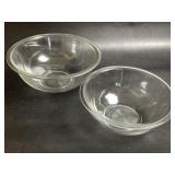 Set Of 2 Pyrex Mixing Bowls 1.5L & 2.5L