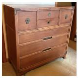 Compass by Drexel Walnut Chest of Drawers w/