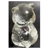 Fenton October Birthstone Bear