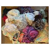 Lot of Assorted Yarn & More