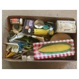 Tray Lot Of Assorted Cookie Cutters, Food