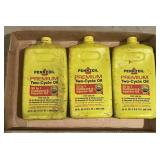 Tray Lot Of (3) Pennzoil Two Cycle Oil