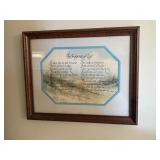 The Footprints of God Wall Decor