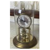 12ï¿½ Vintage Henry Coehler Day Clock W/ Dome (As