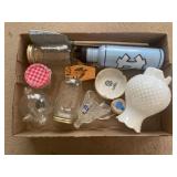 Tray Lot Consisting Of Tarheels Ashtray, Tarheels
