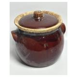 VINTAGE HULL POTTERY BOSTON BAKED BEAN POT